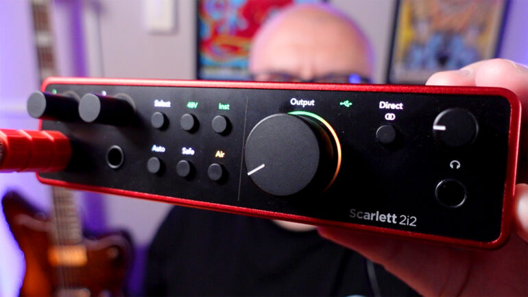 How To Set Up Your Audio Interface With Garageband On Mac The