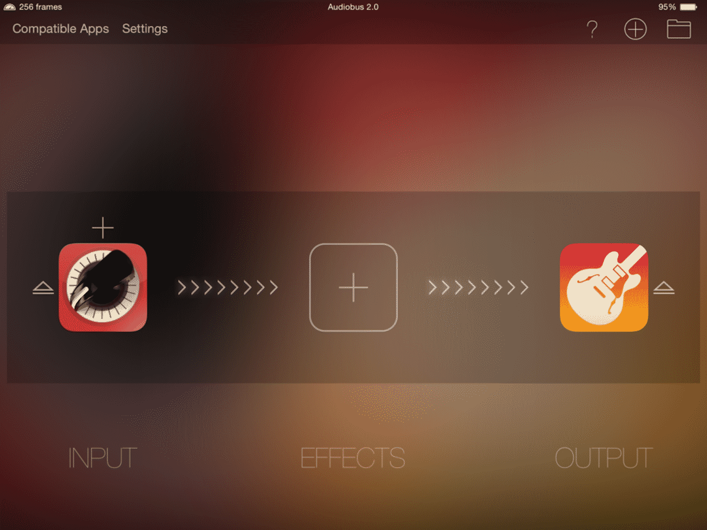 Audiobus 2 Garageband