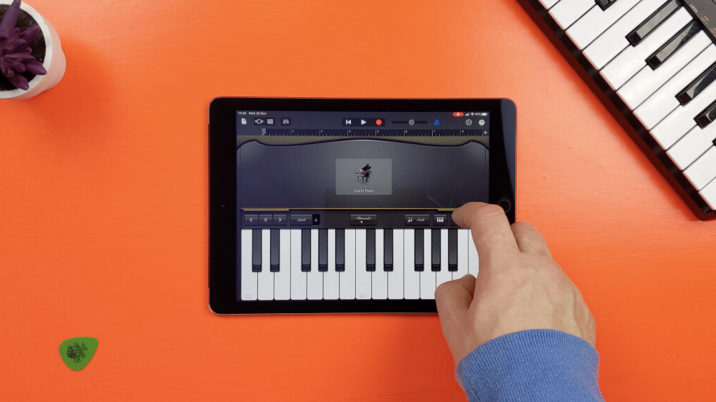 garageband ipad 2 air