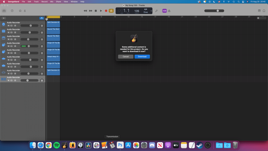 GarageBand Producer Pack Update