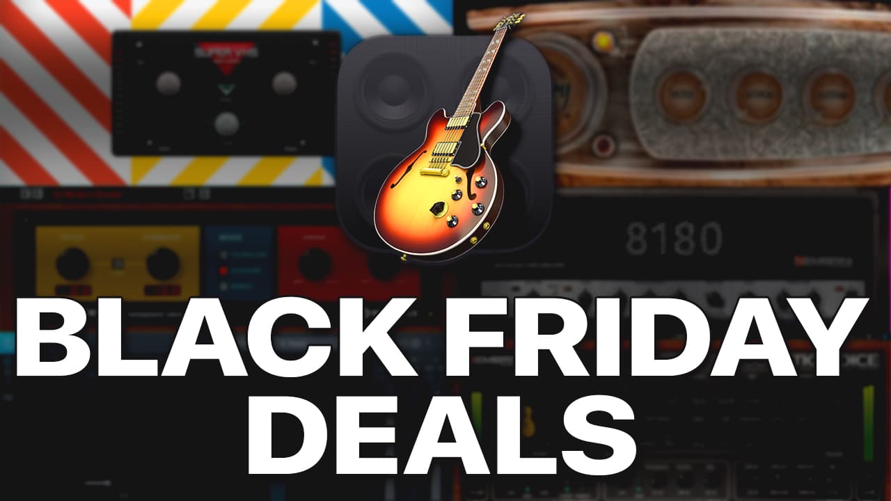 The Best Black Friday Plugin Deals for GarageBand Users