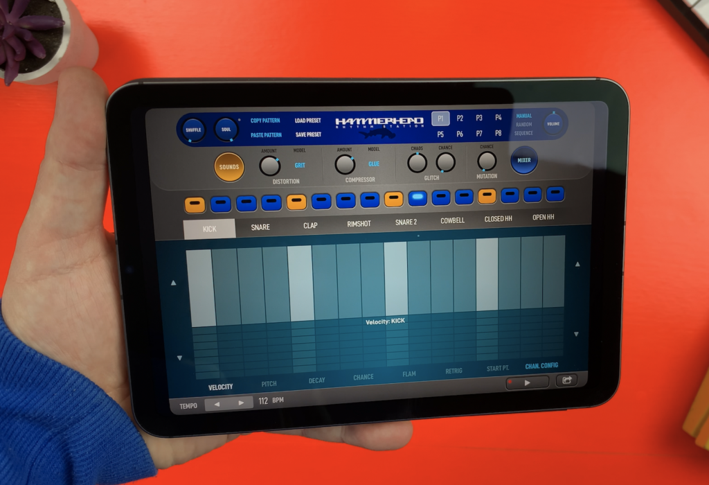 ipad mini review GarageBand 