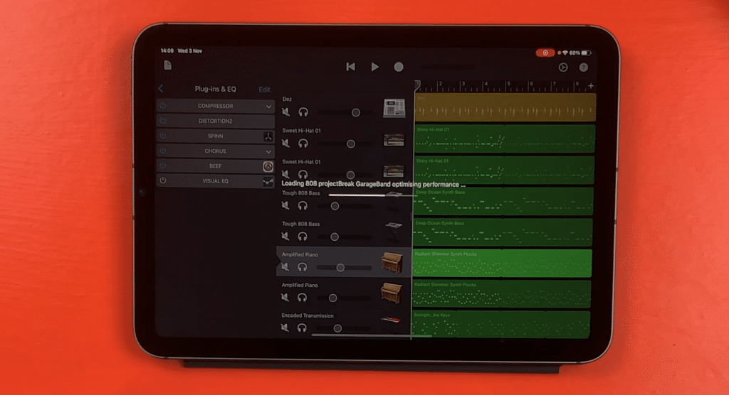 ipad mini review garageband 