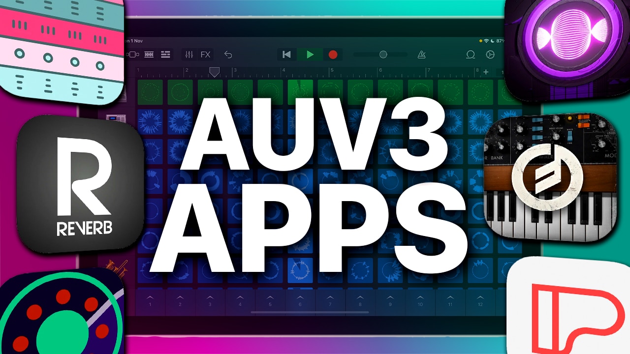 How to Use AUV3 Apps With GarageBand iOS