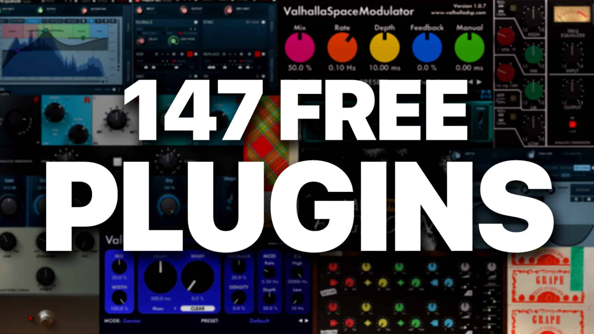 Over 100 of the Best FREE Plugins The GarageBand