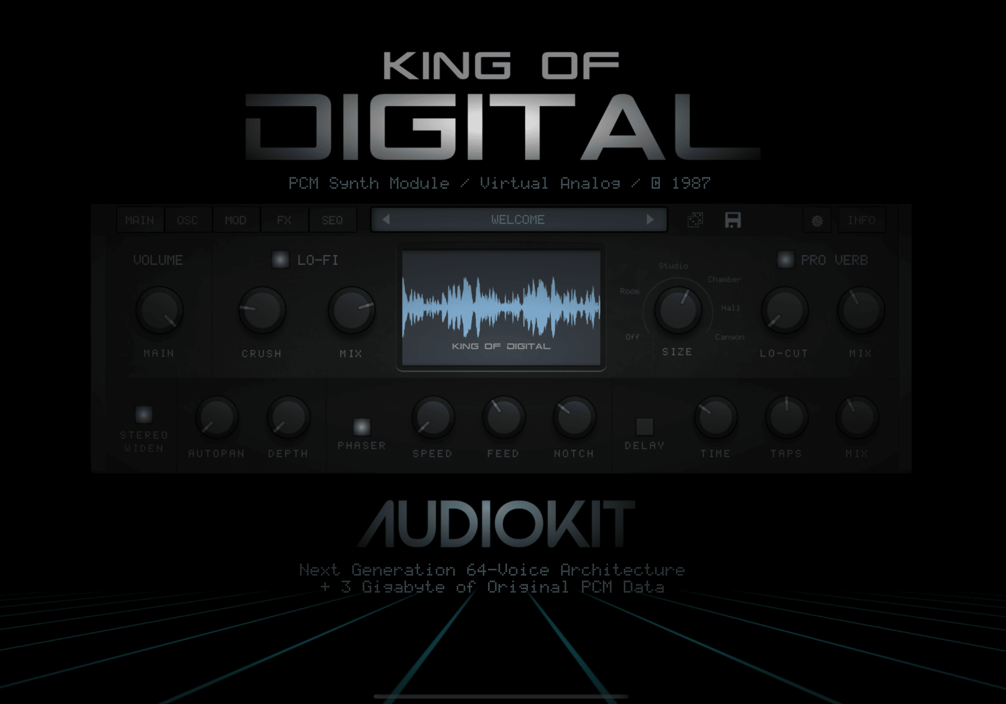 Audiokit King of digital