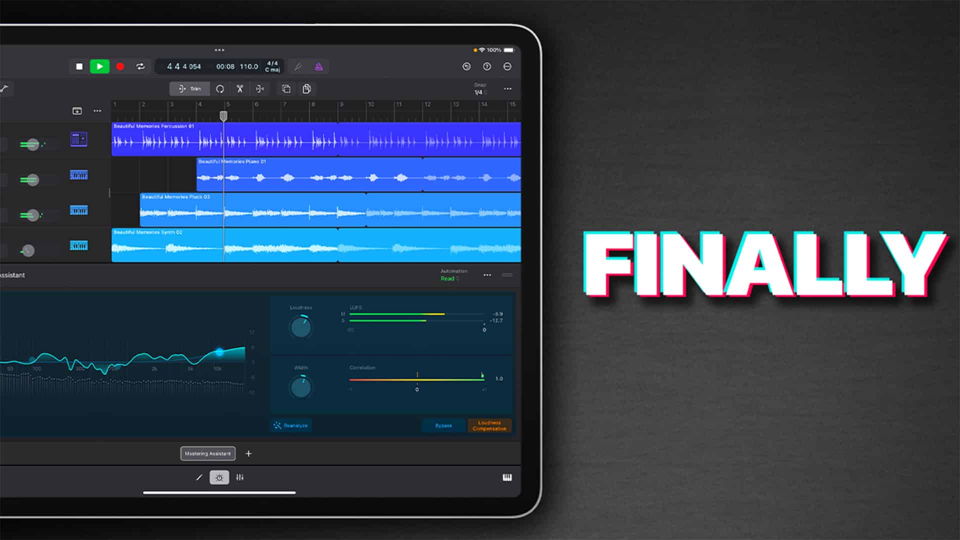 Logic Pro for iPad Update