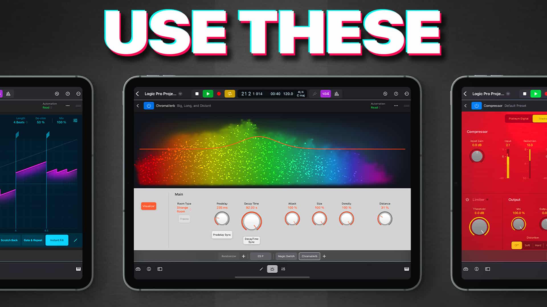 Logic pro for iPad Plugins