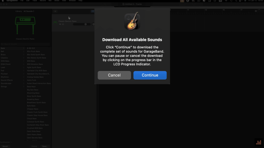 GarageBand for Mac