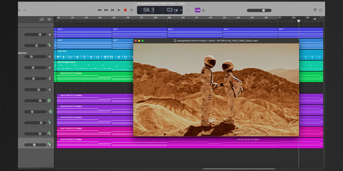 Make Movies in GarageBand