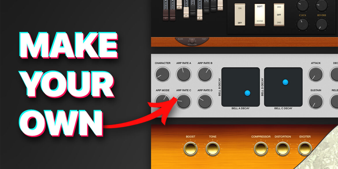 How to make your OWN instruments in GarageBand