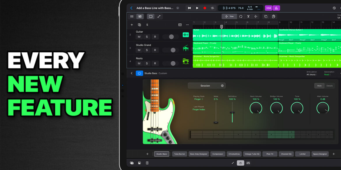 Logic Pro for iPad 2