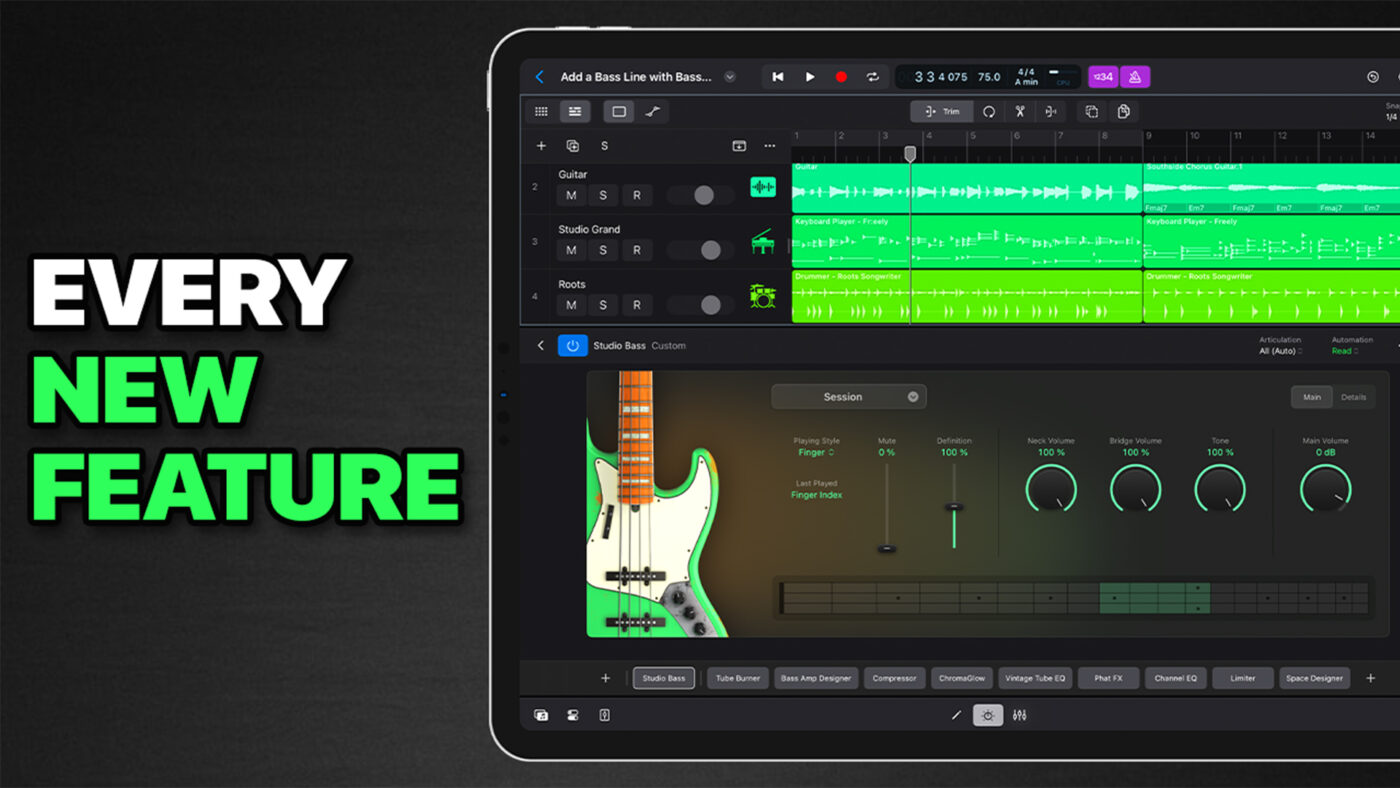 Logic Pro for iPad 2: Everything you NEED to know - The GarageBand ...