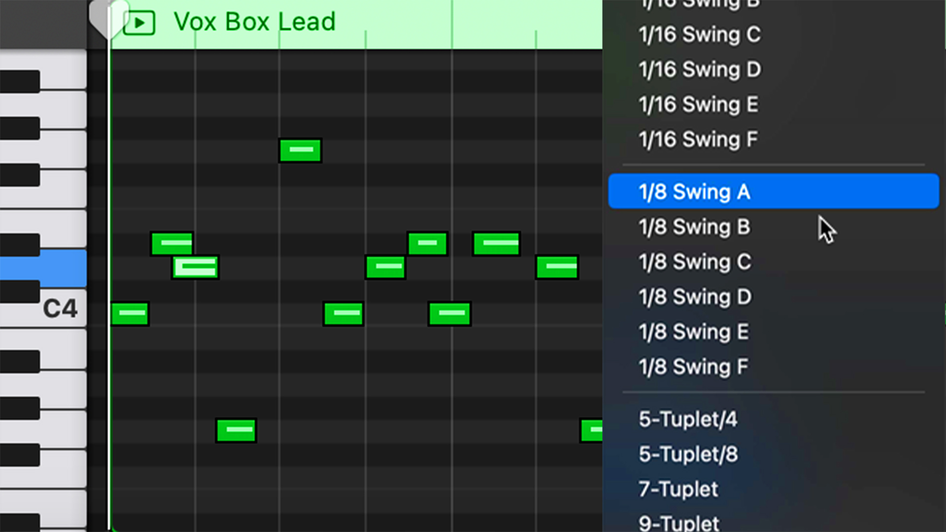 fix your timing in GarageBand