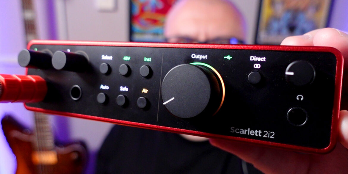 How to set up YOUR audio interface with GarageBand on Mac