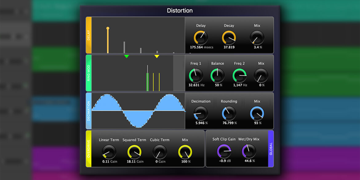 GarageBand Stock Plugins