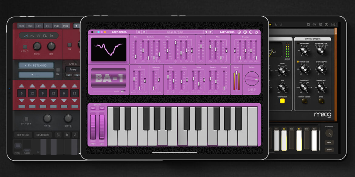 Best AUv3 Synthesizers for Logic Pro for iPad