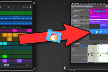 Share/Export your GarageBand project from iPad/iPhone to Mac