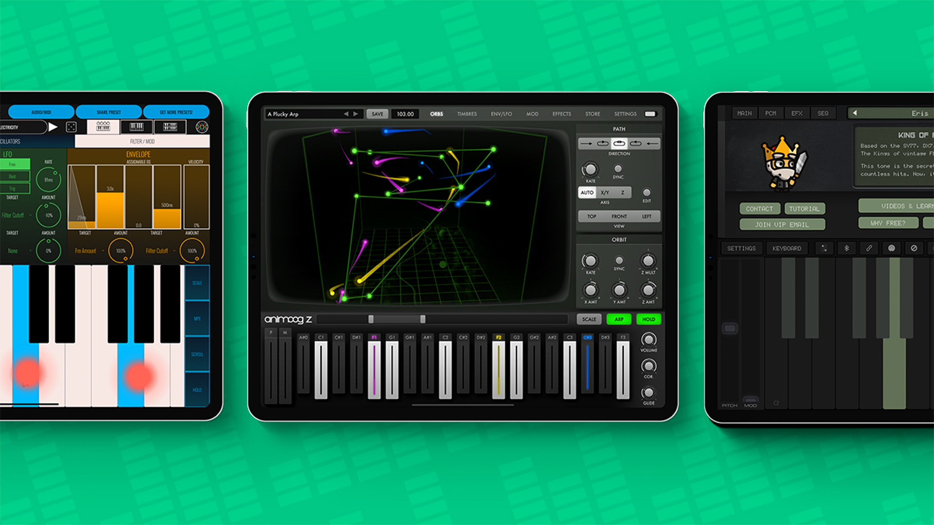 the best free synthesizer apps on iPad