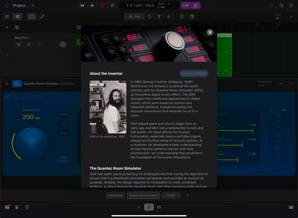 Logic Pro for iPad 2.1 Update