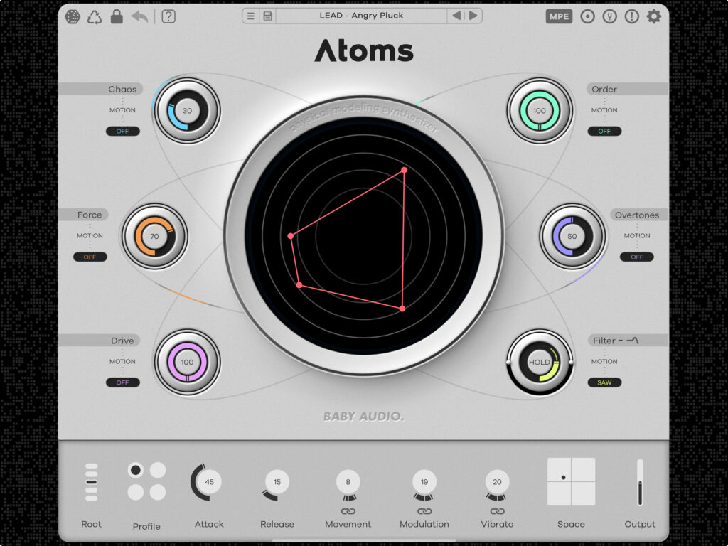 Baby Audio Atoms Synthesizer for iOS