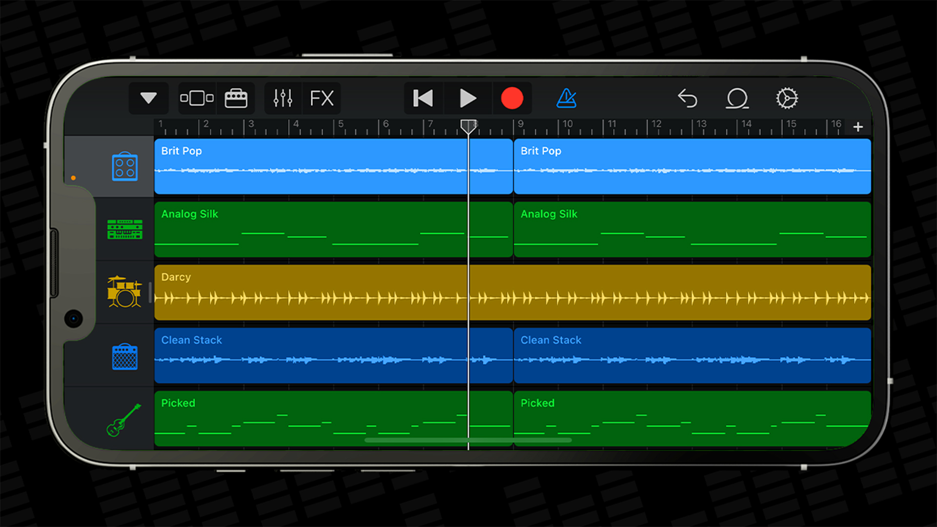 GarageBand for iPhone