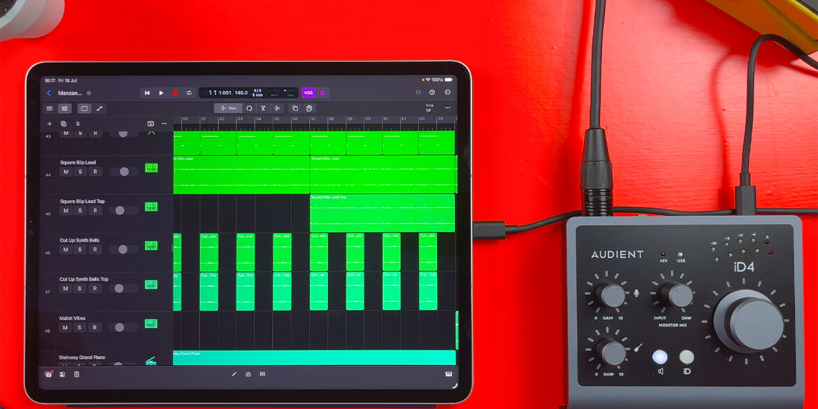 How to Use an Audio Interface with Logic Pro for iPad (2025)