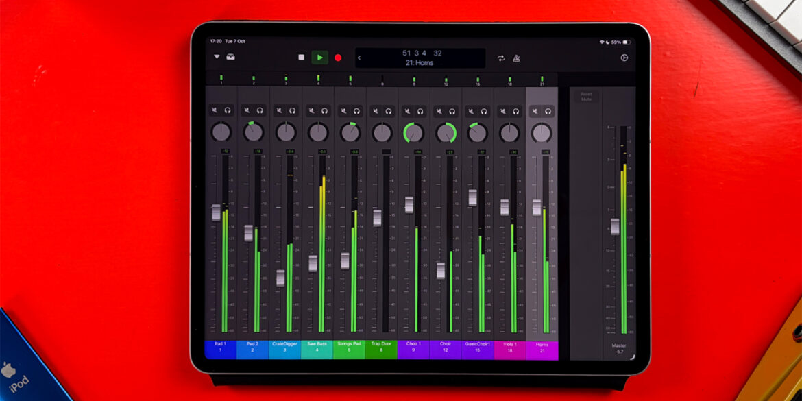 GarageBand’s Hidden Mixer: Unlock It with Logic Remote