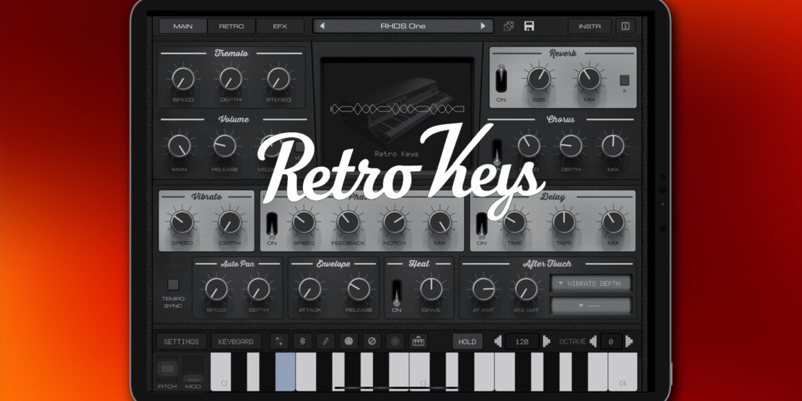 AudioKit Retro Keys