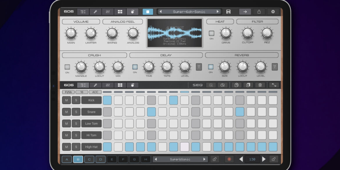 AudioKit Super 606