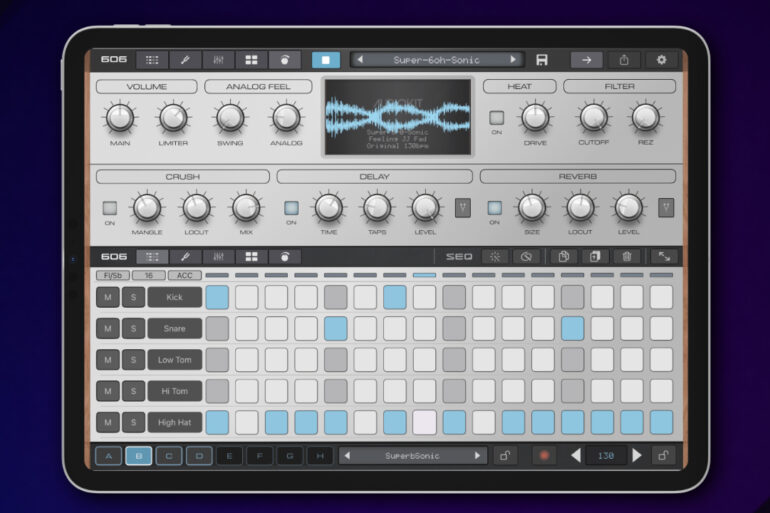AudioKit Super 606