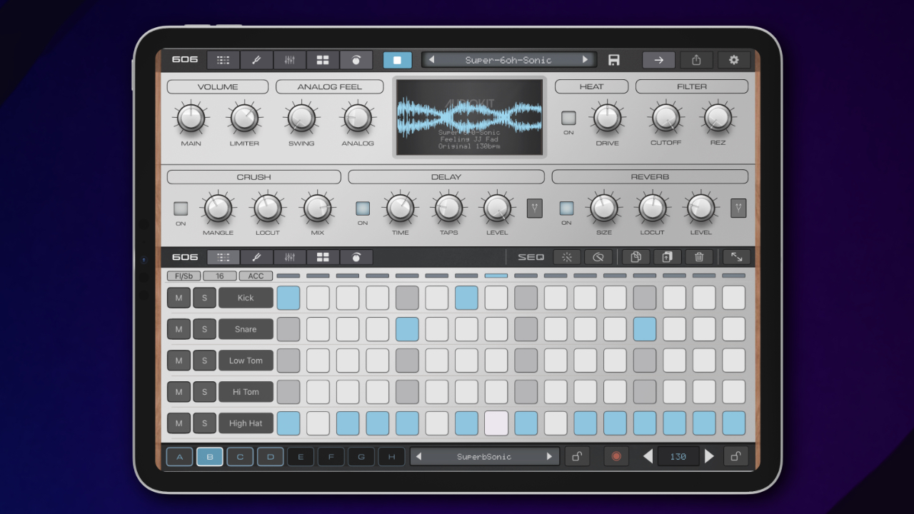 AudioKit Super 606