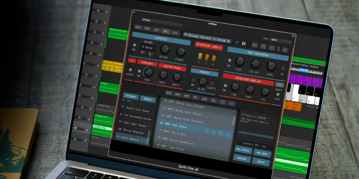 Synth One J6 for Mac